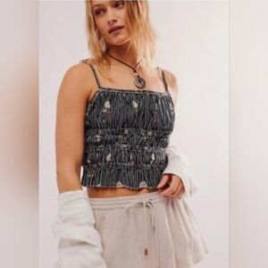 NWOT We The Free Black Dolce Vidta Tank